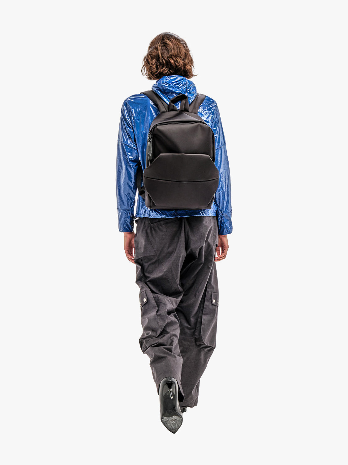 Sava M Sleek Nylon Black Backpack