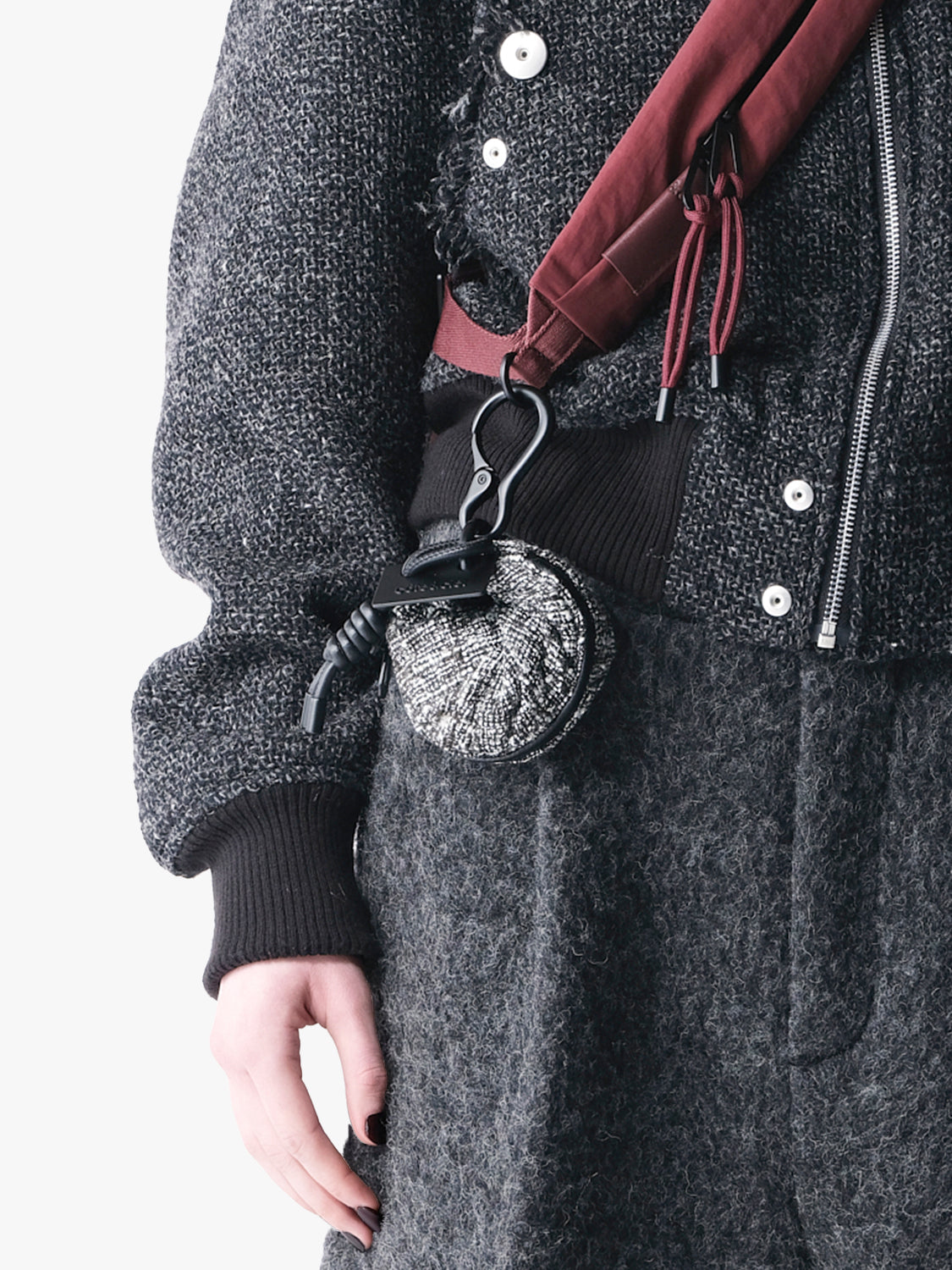 Aóos Nano Tweed Black & Cream