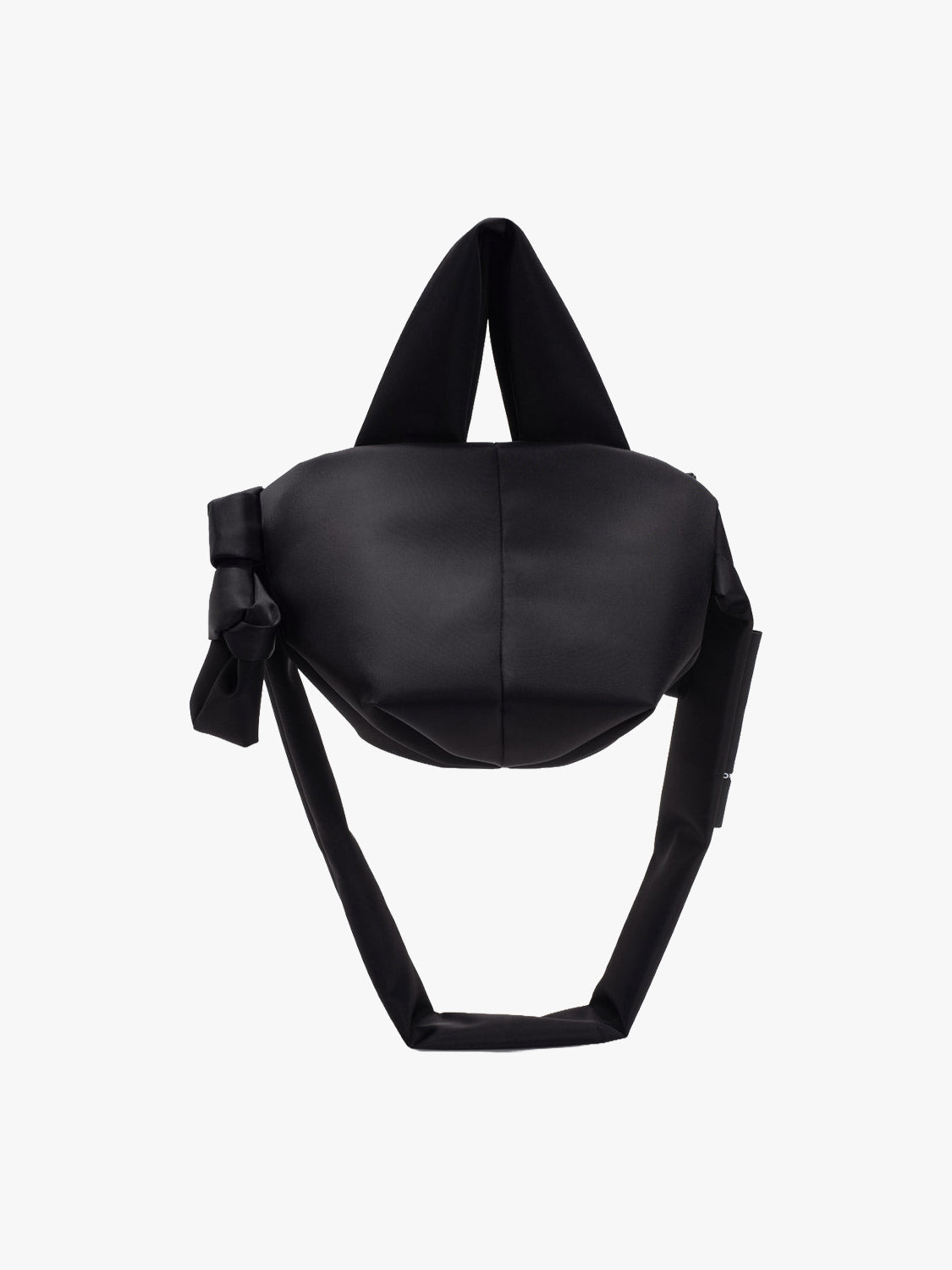 Amu Mini Sleek Nylon Black Bag