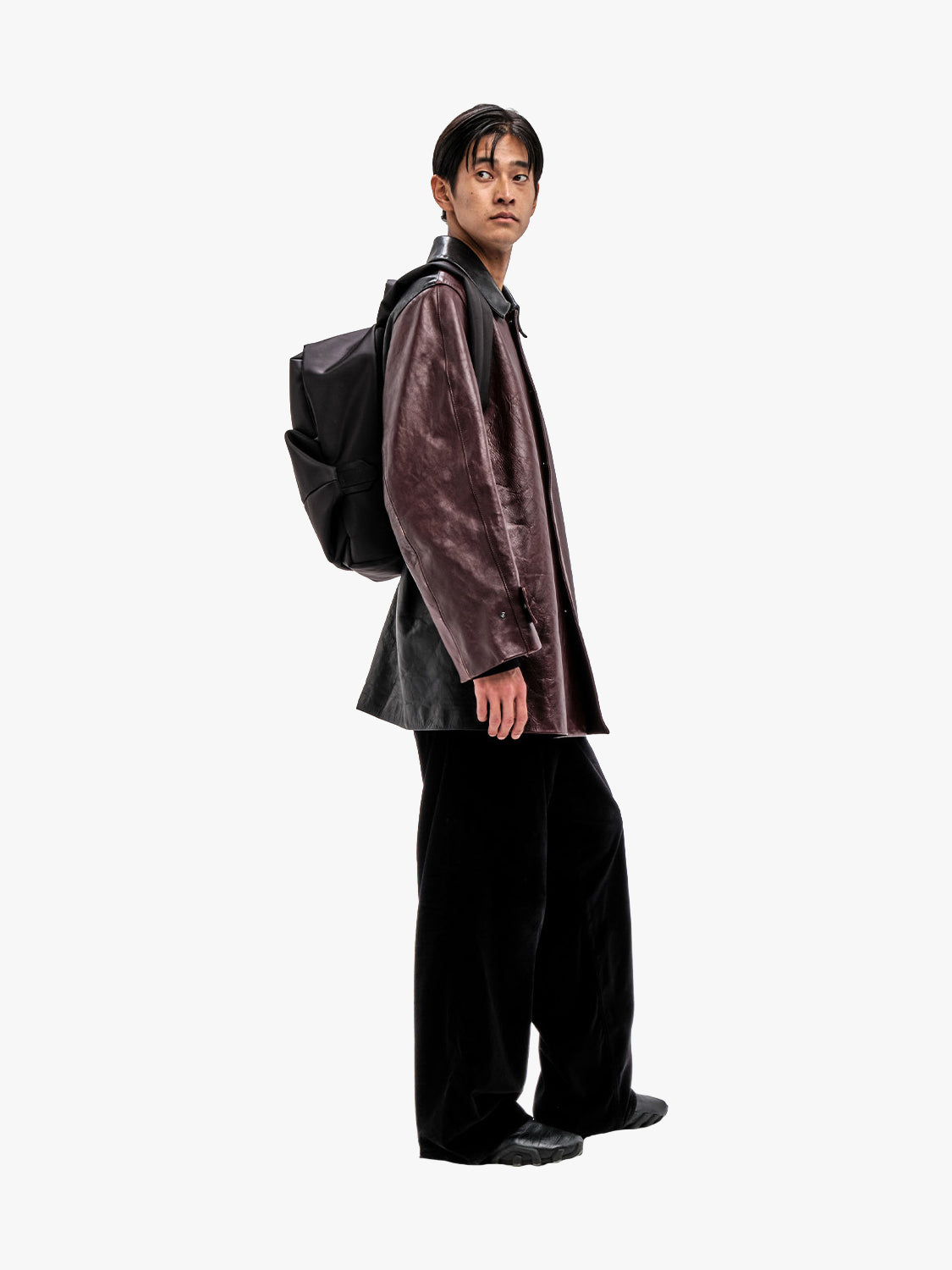 Sava M Sleek Nylon Black Backpack