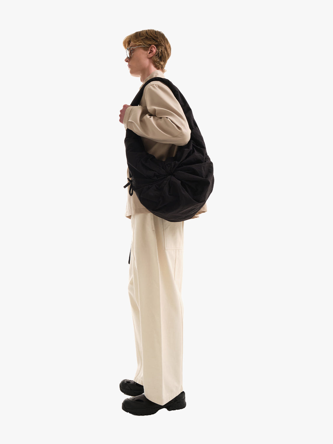 Po Smooth Black Bag
