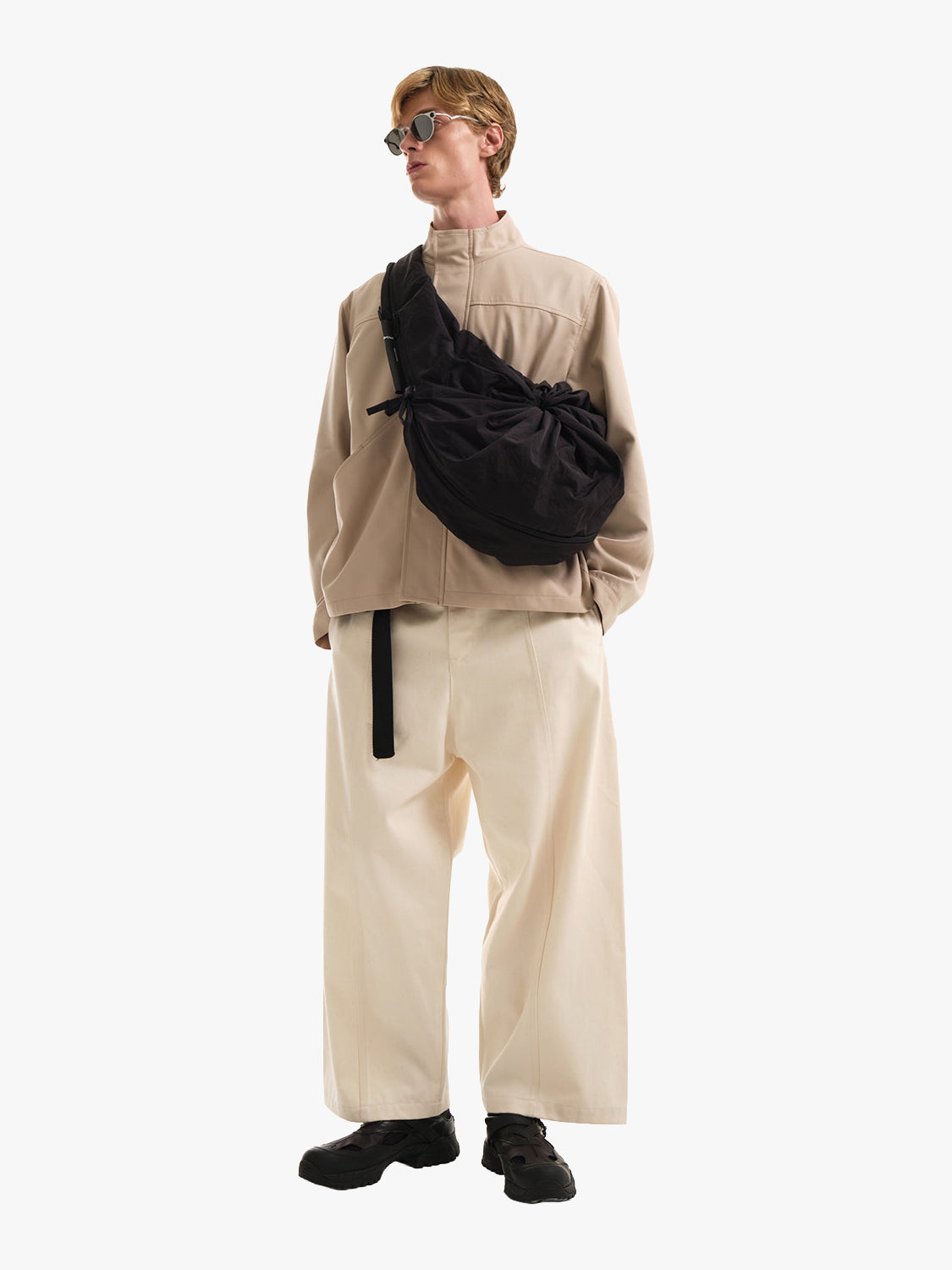 Po Smooth Black Bag