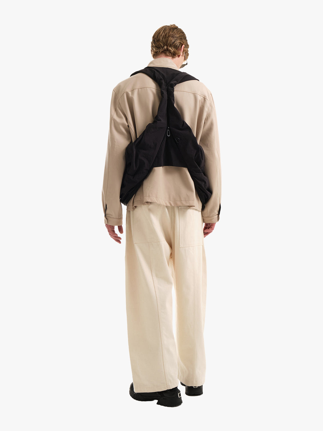 Po Smooth Black Bag