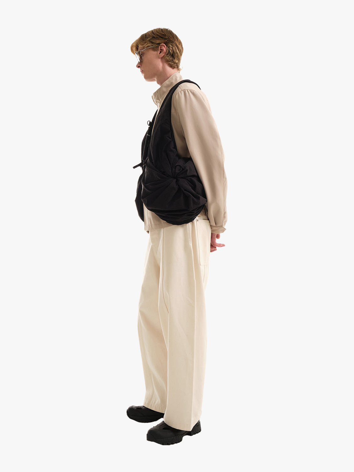 Po Smooth Black Bag