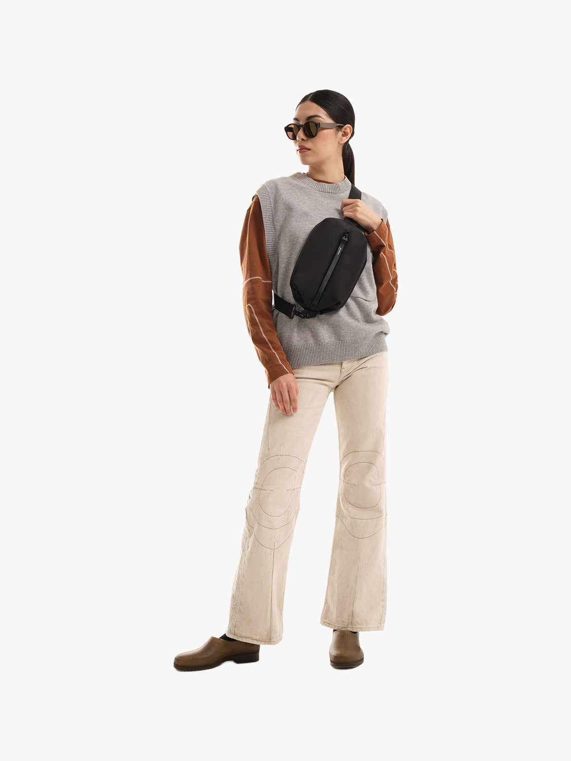 Ens Sleek Black Bag