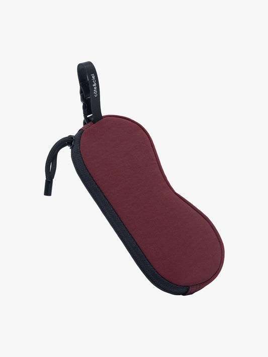 Eyewear Pouch Burgundy