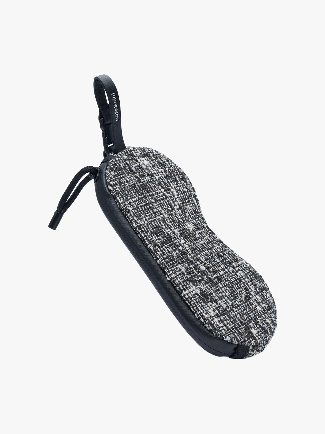 Eyewear Pouch Tweed Black & Cream
