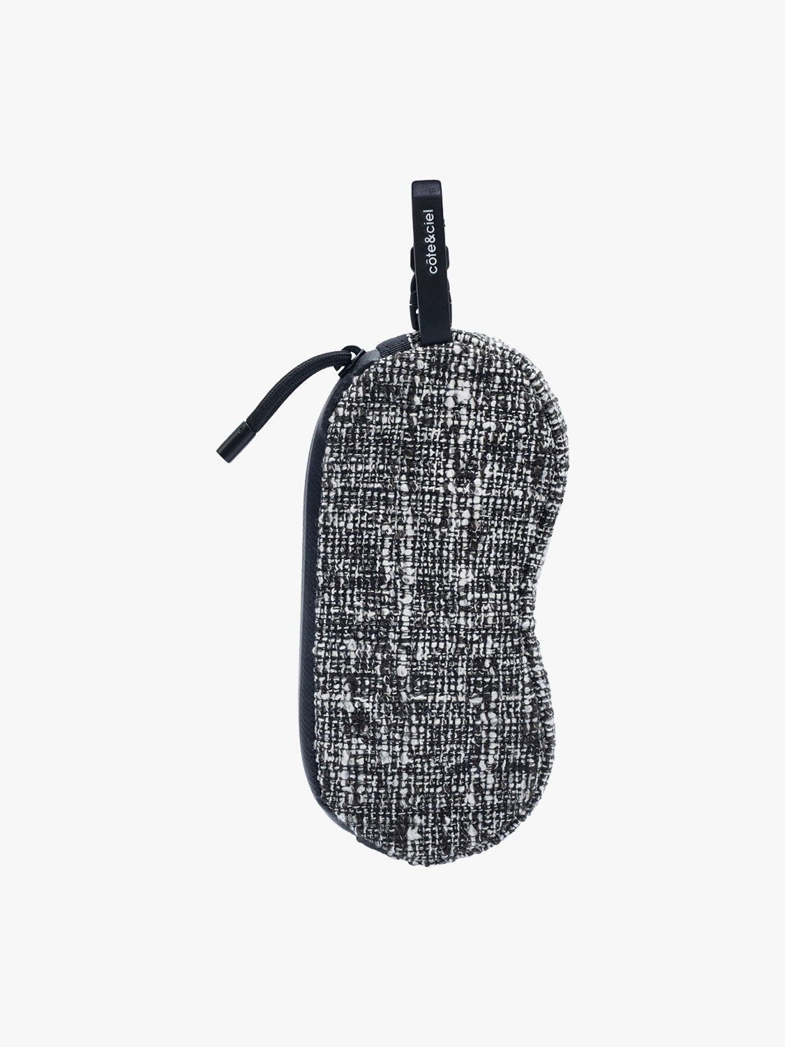 Eyewear Pouch Tweed Black & Cream