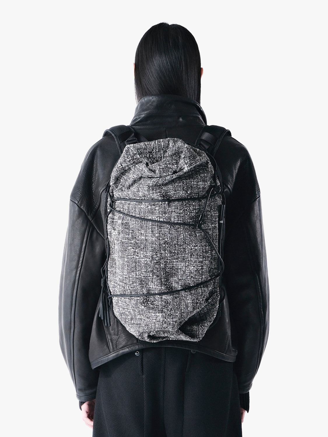 Ladon Tweed Black & Cream