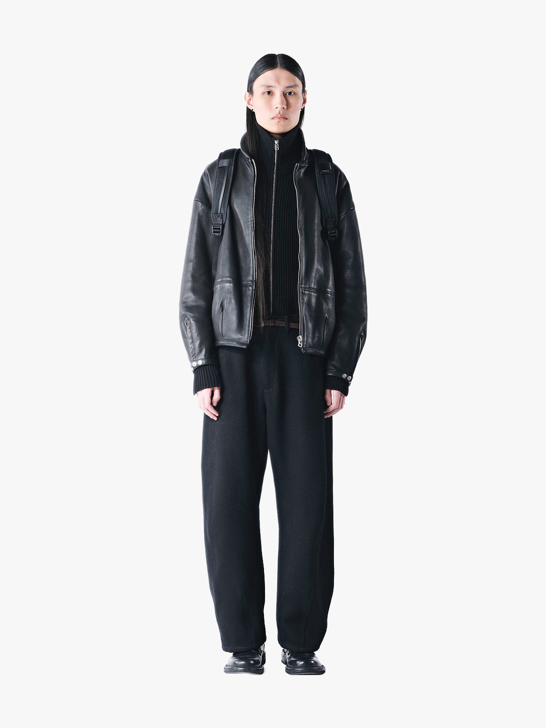 Ladon Tweed Black & Cream