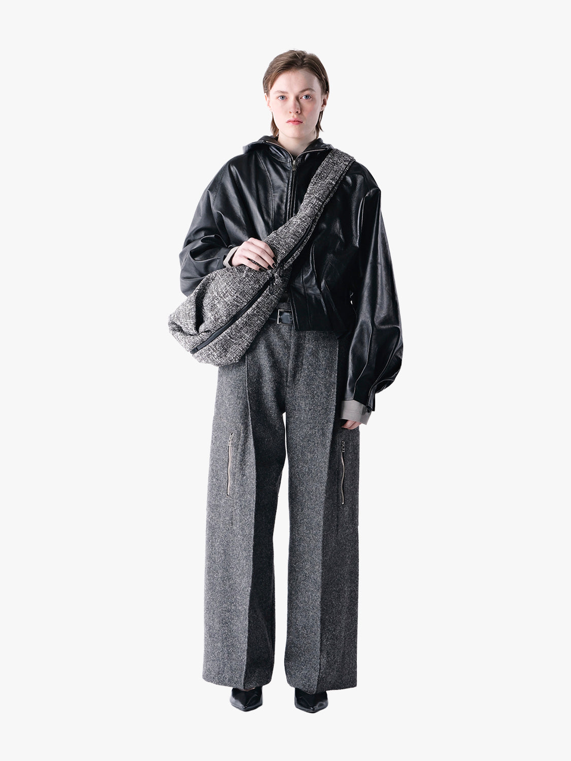 Hyco S Tweed Black & Cream